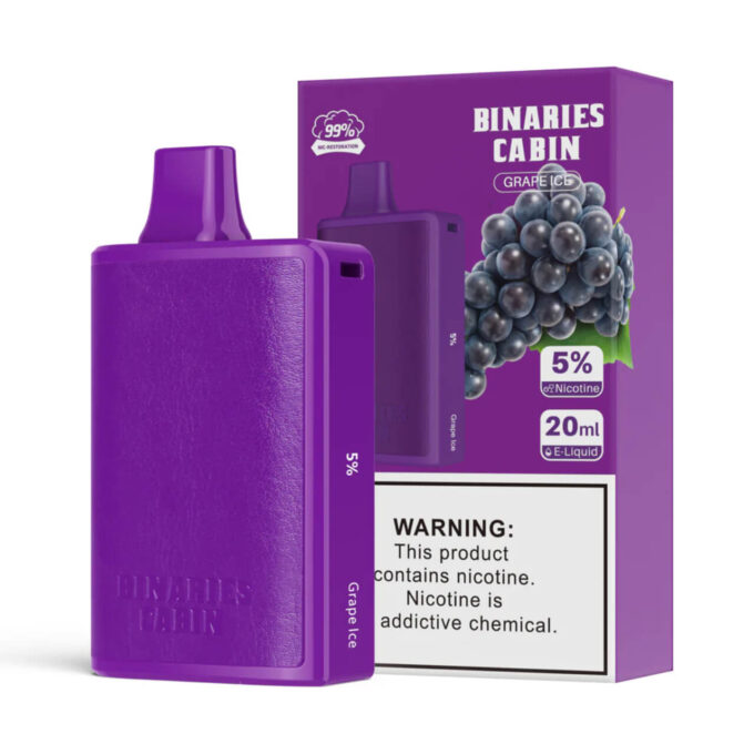 Horizon Binaries Cabin Disposable Device (10000 Puffs) - Grape Ice