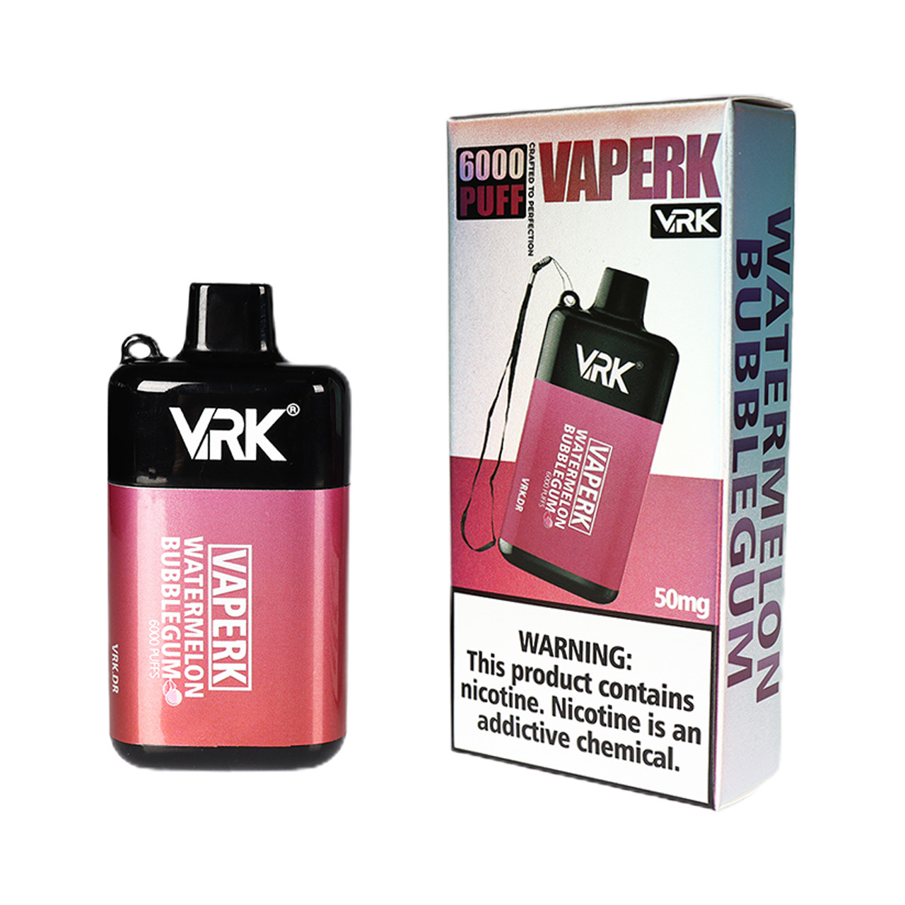 VRK Vaperk Disposable Device (6000 Puffs)-Watermelon Bubblegum
