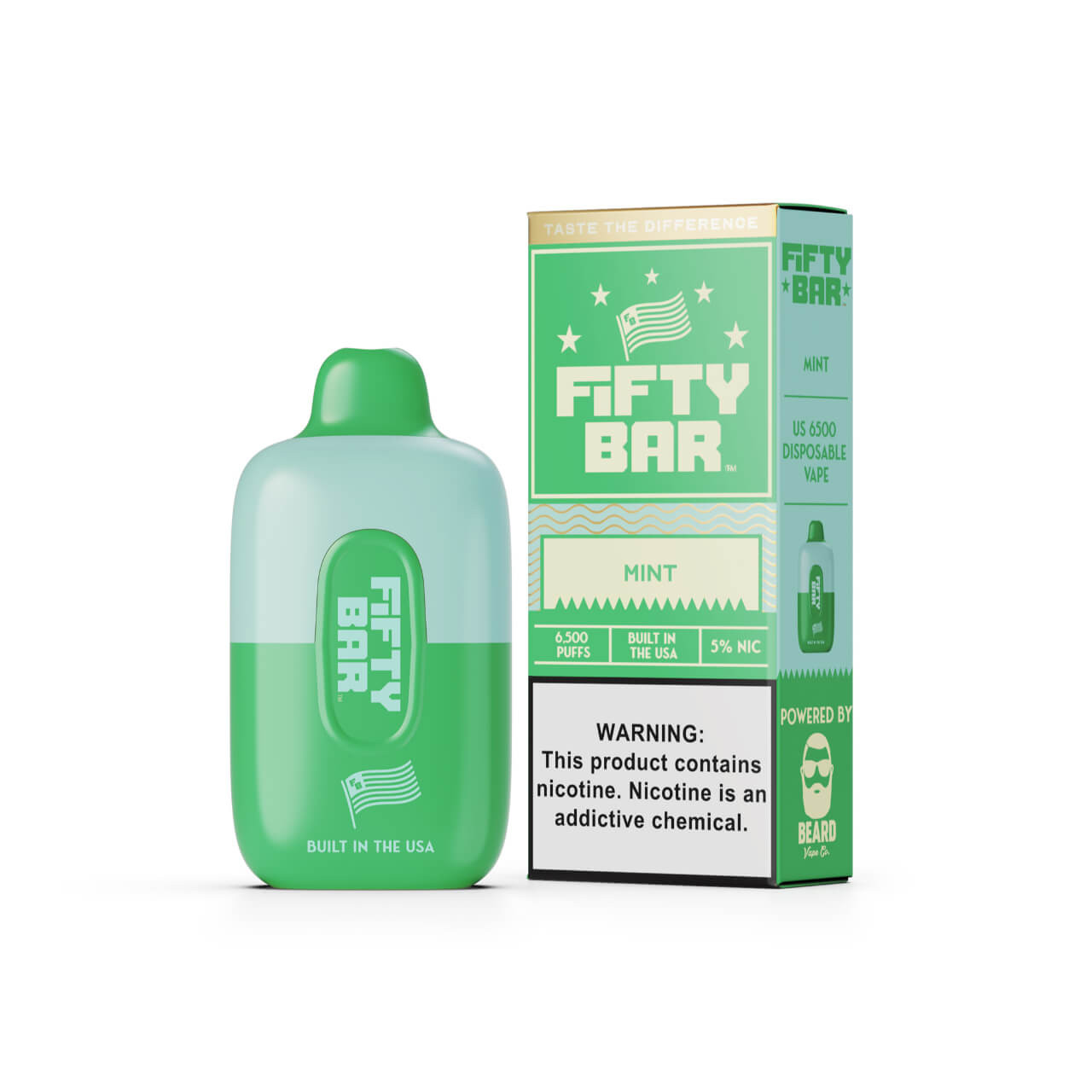 Fifty Bar Disposable (6500 Puffs)-mint