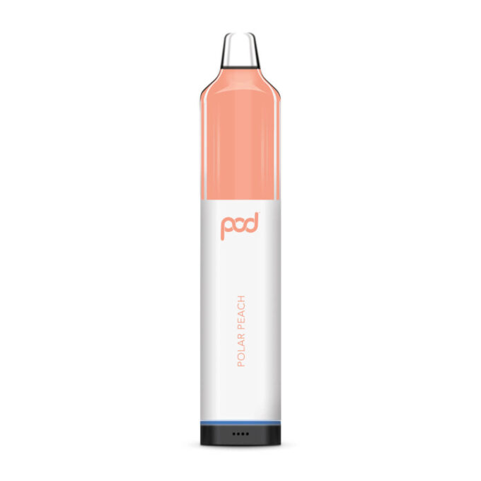 Pod Mesh Synthetic Disposable Vape (5500 Puffs) -Polar Peach
