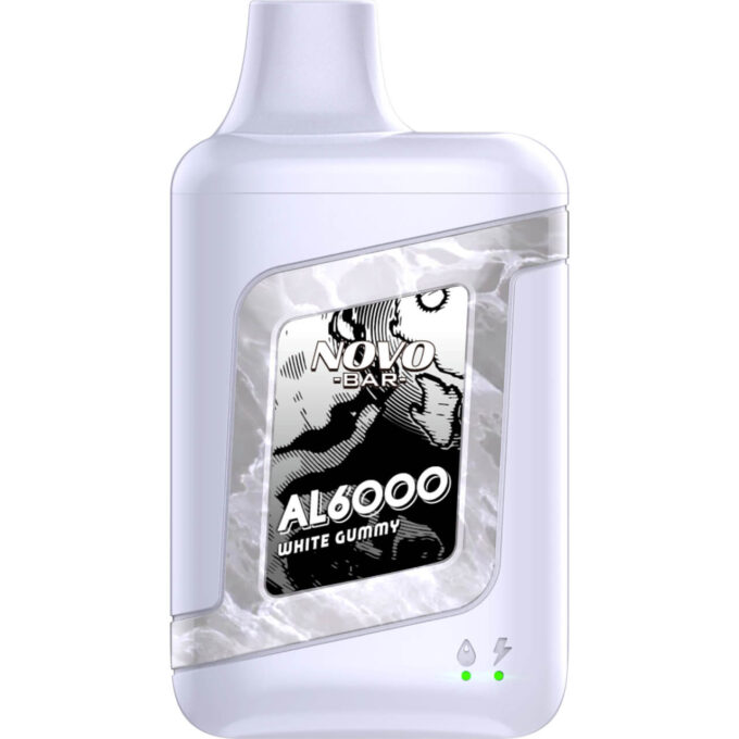 SMOK NOVO Bar AL6000 Disposable Device (6000 Puffs) -Smok white gummy
