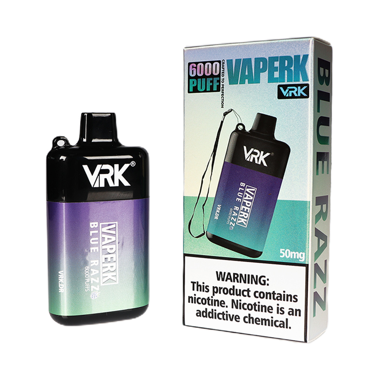 VRK Vaperk Disposable Device (6000 Puffs)-Blue Razz