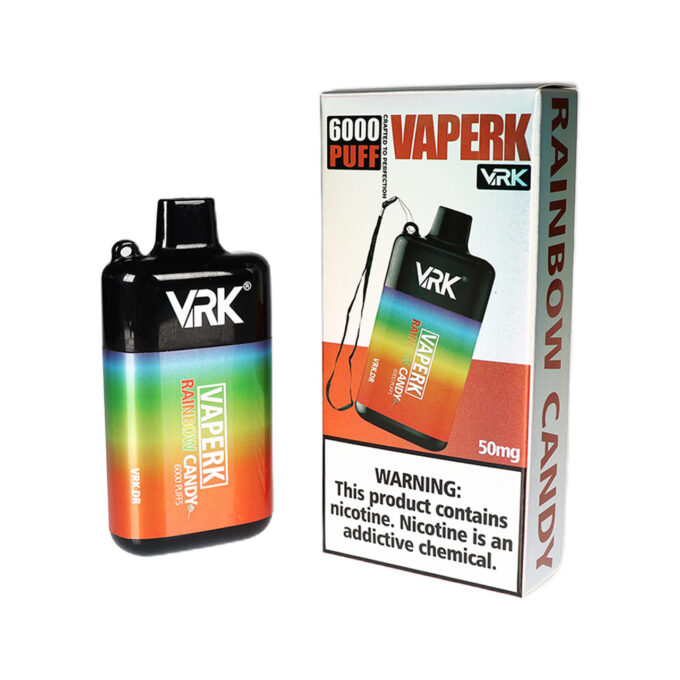 VRK Vaperk Disposable Device (6000 Puffs)-Rainbow Candy