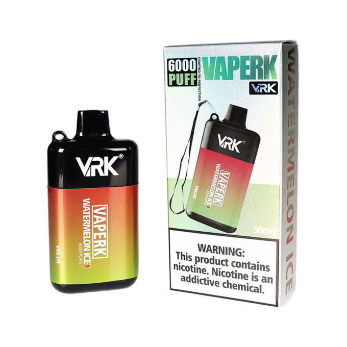 VRK Vaperk Disposable Device (6000 Puffs) -Watermelon Ice