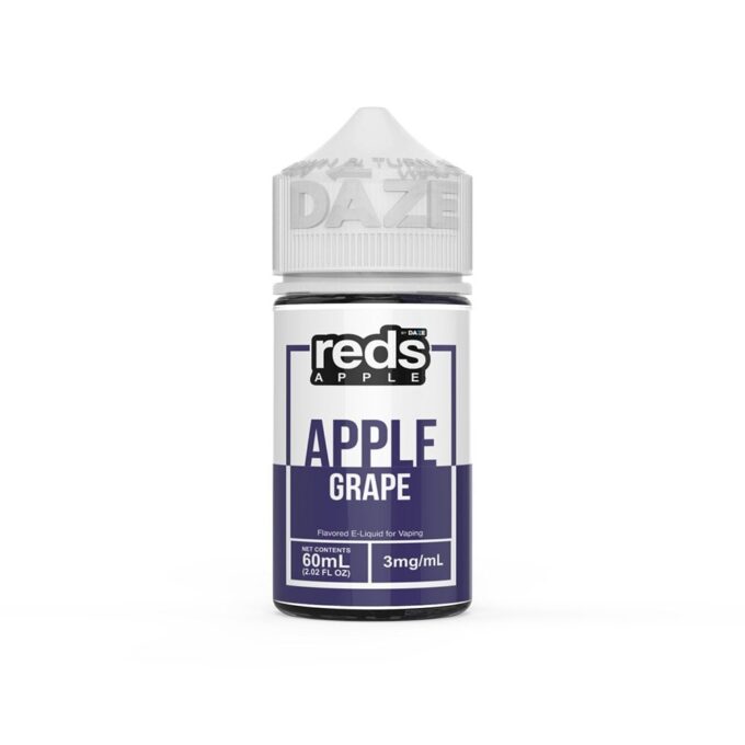 7Daze Grape Reds Apple E-Liquid 60ml