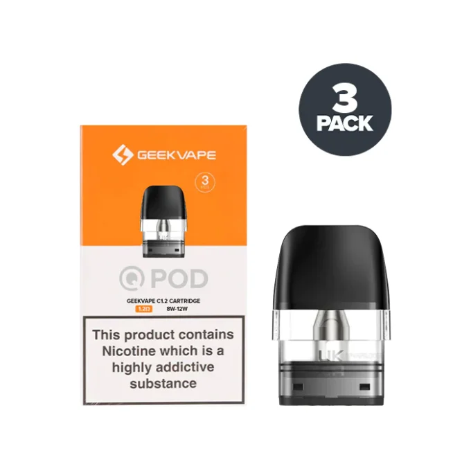 GeekVape Q Replacement Pod Cartridge (Pack of 3)
