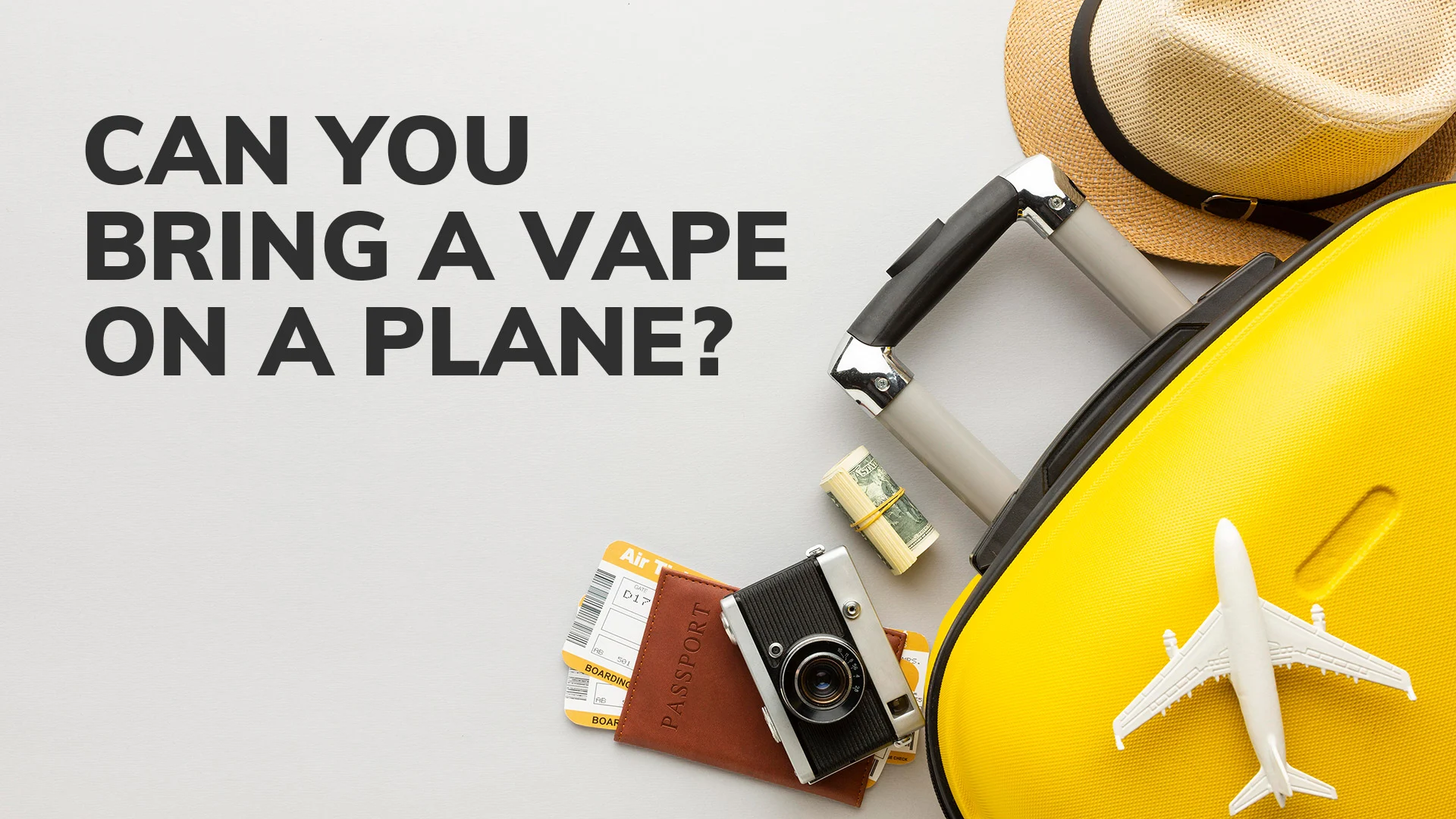 Can You Bring Disposable Vapes on an Airplane in 2023?