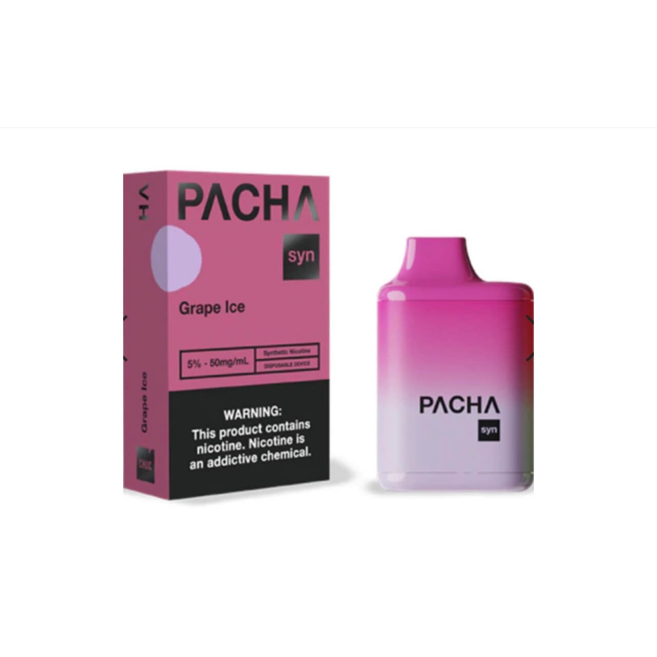 Pacha Syn Synthetic Nicotine Disposable Device